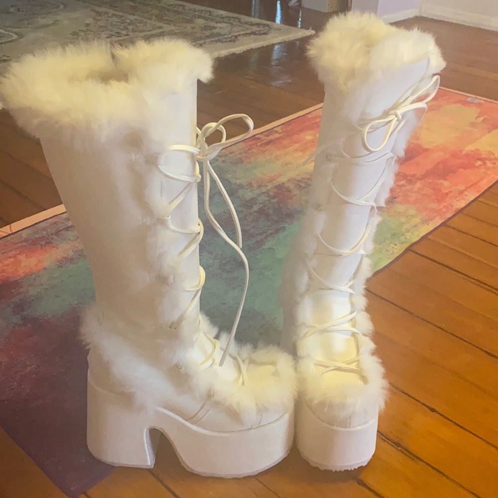 COPY - Dolls kill rave boots
